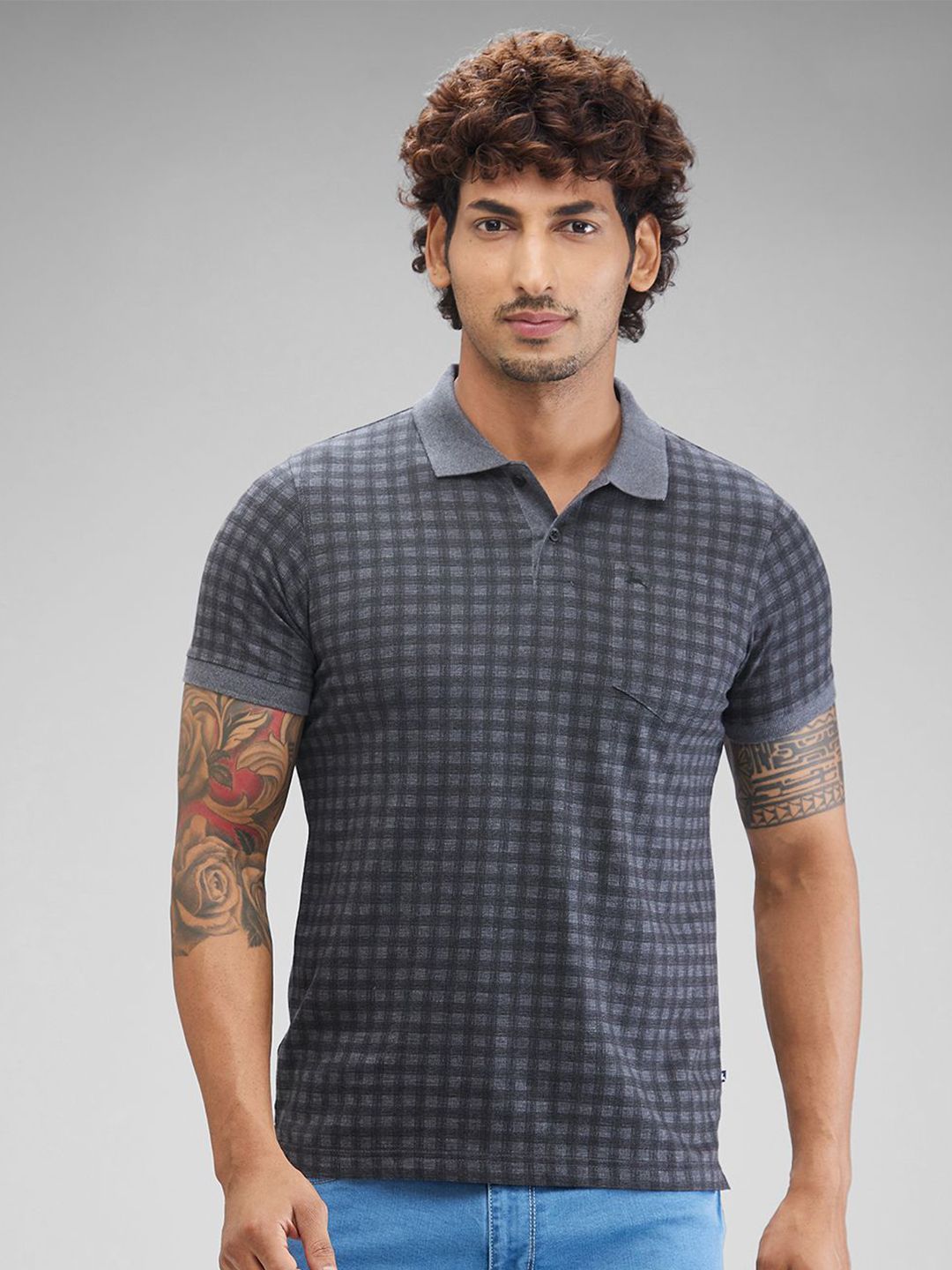 Parx Men Printed Polo Collar Pockets T-shirt-picture-31