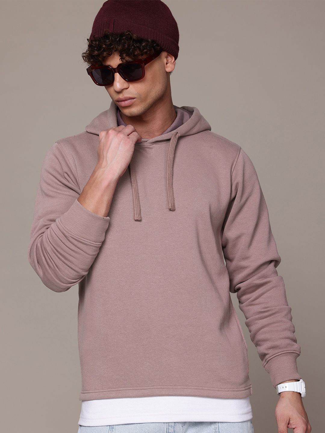 The Roadster Lifestyle Co. Men Hooded Sweatshirt-image-30