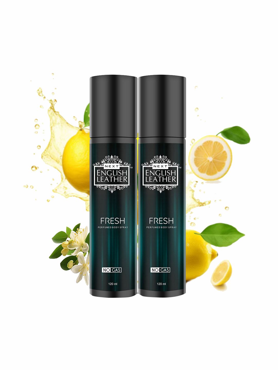 NEXT CARE English Leather Set Of 2 Fresh Perfumed Body Spray - 120ml Each-picture-42