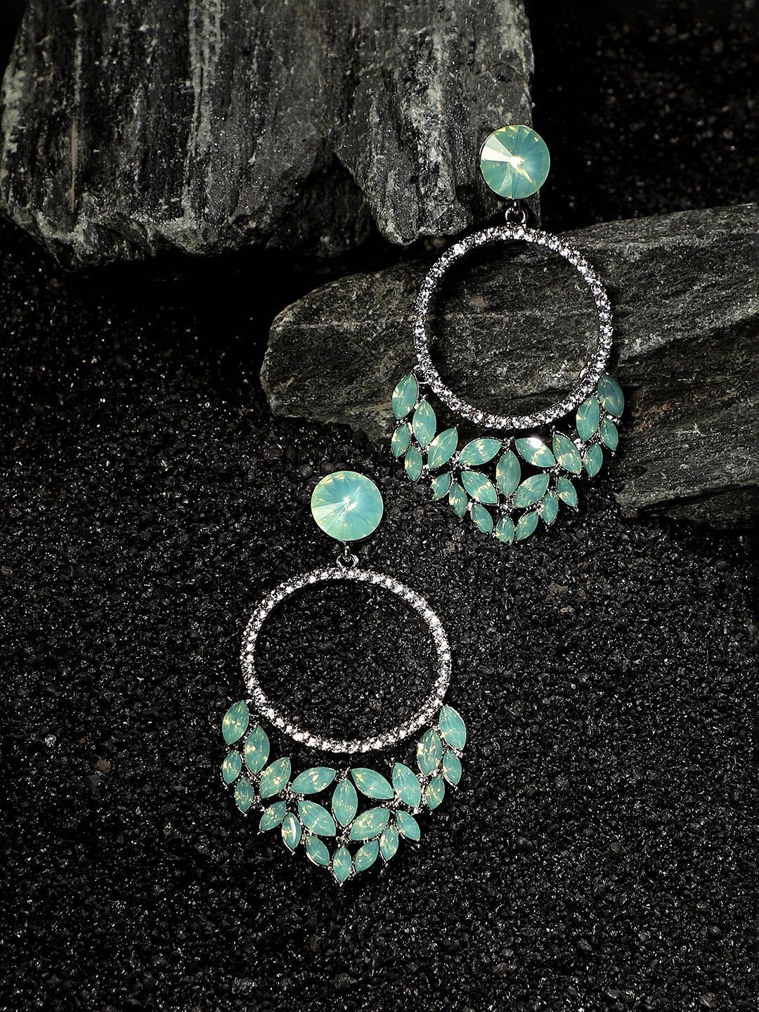 SOHI Contemporary Drop Earrings-image-1