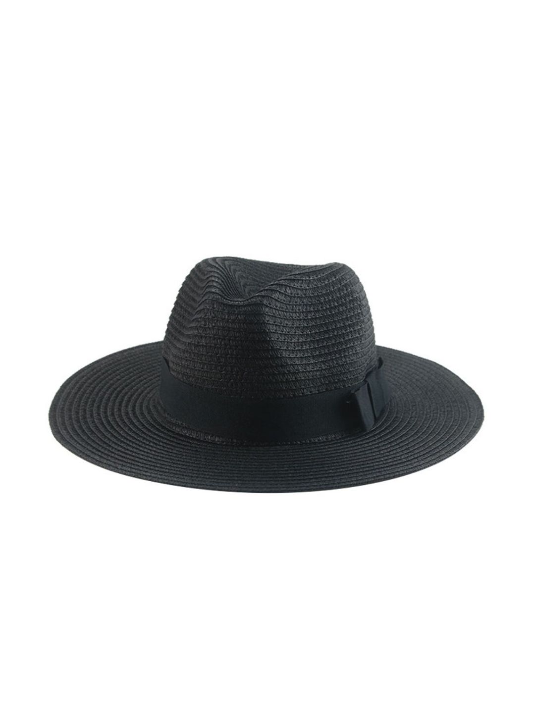 The Tie Hub Men Black Solid Sun Hat-picture-39