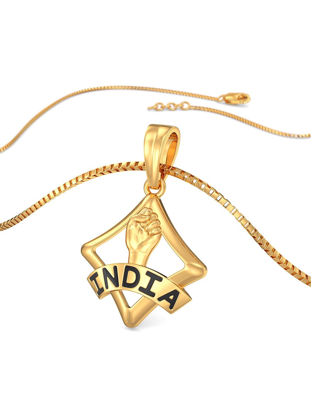 Joyalukkas Girls 22kt Gold Pendant-2.25gm-picture-34