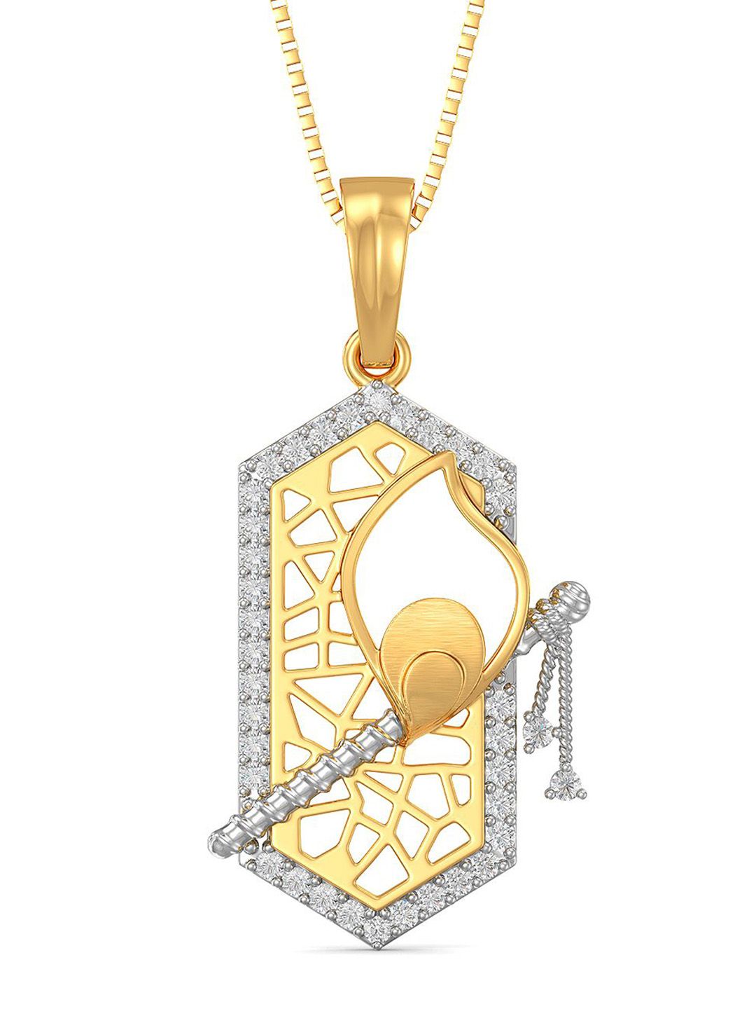 Joyalukkas Girls 22K Gem Stone Pendant Gold-2.46gm-picture-40