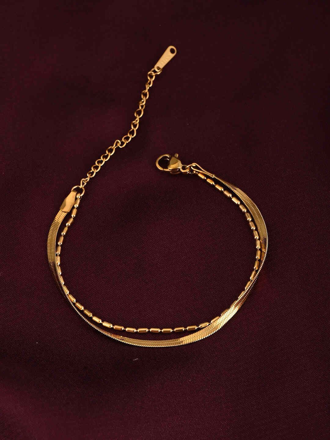 PALMONAS Gold-Plated Wraparound Bracelet-picture-49