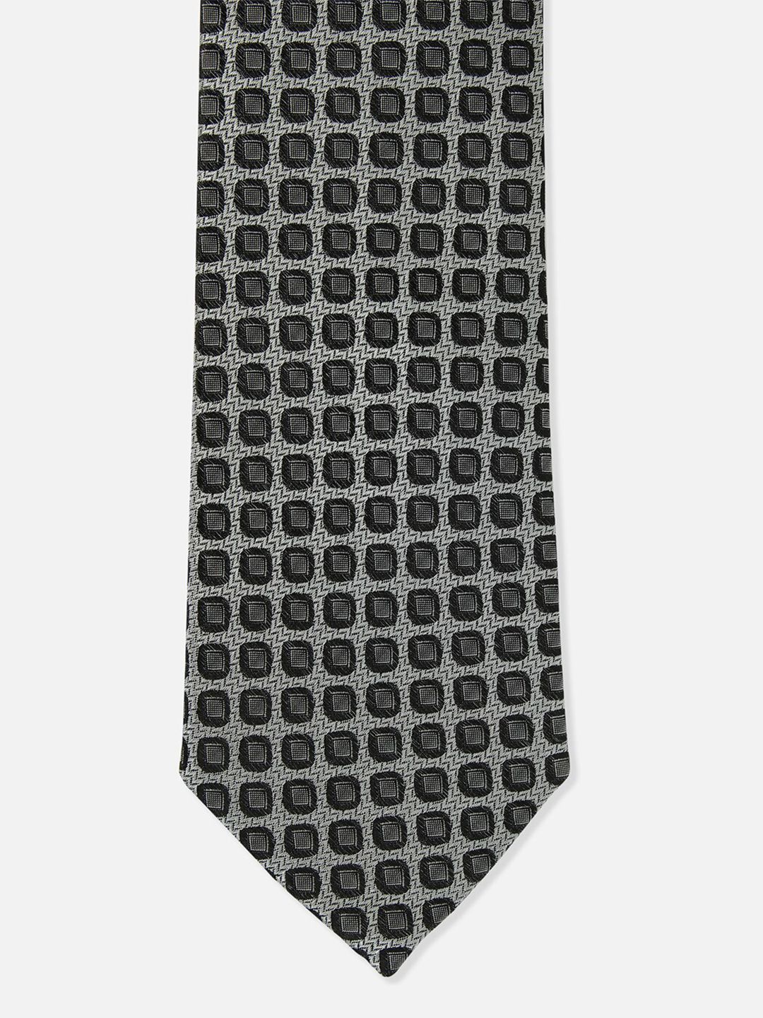 Louis Philippe Men Printed Silk Broad Tie-picture-11