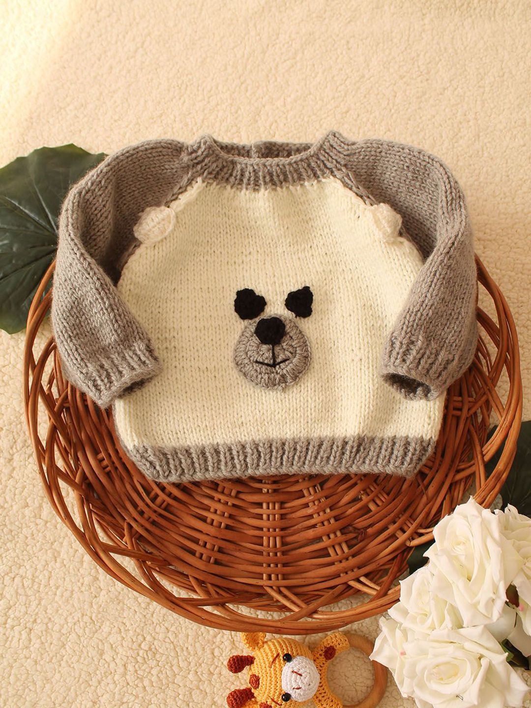 Woonie Unisex Kids Animal Pullover-picture-17