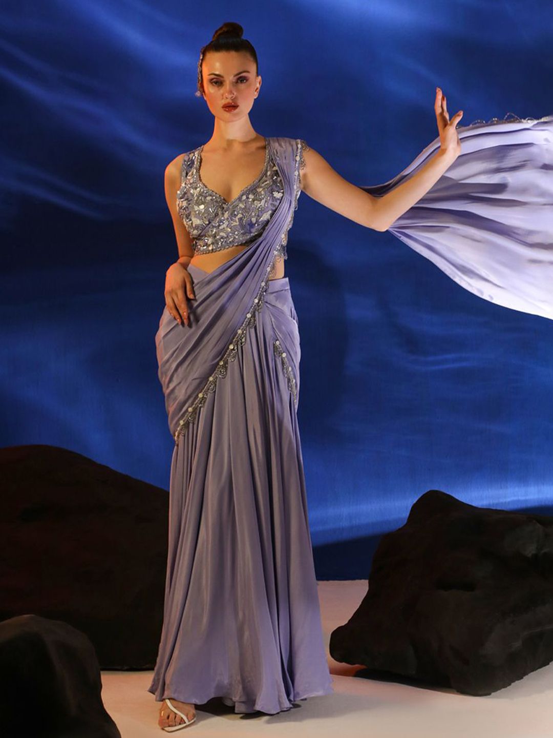 Jade by Ashima Pure Crepe Saree-picture-19