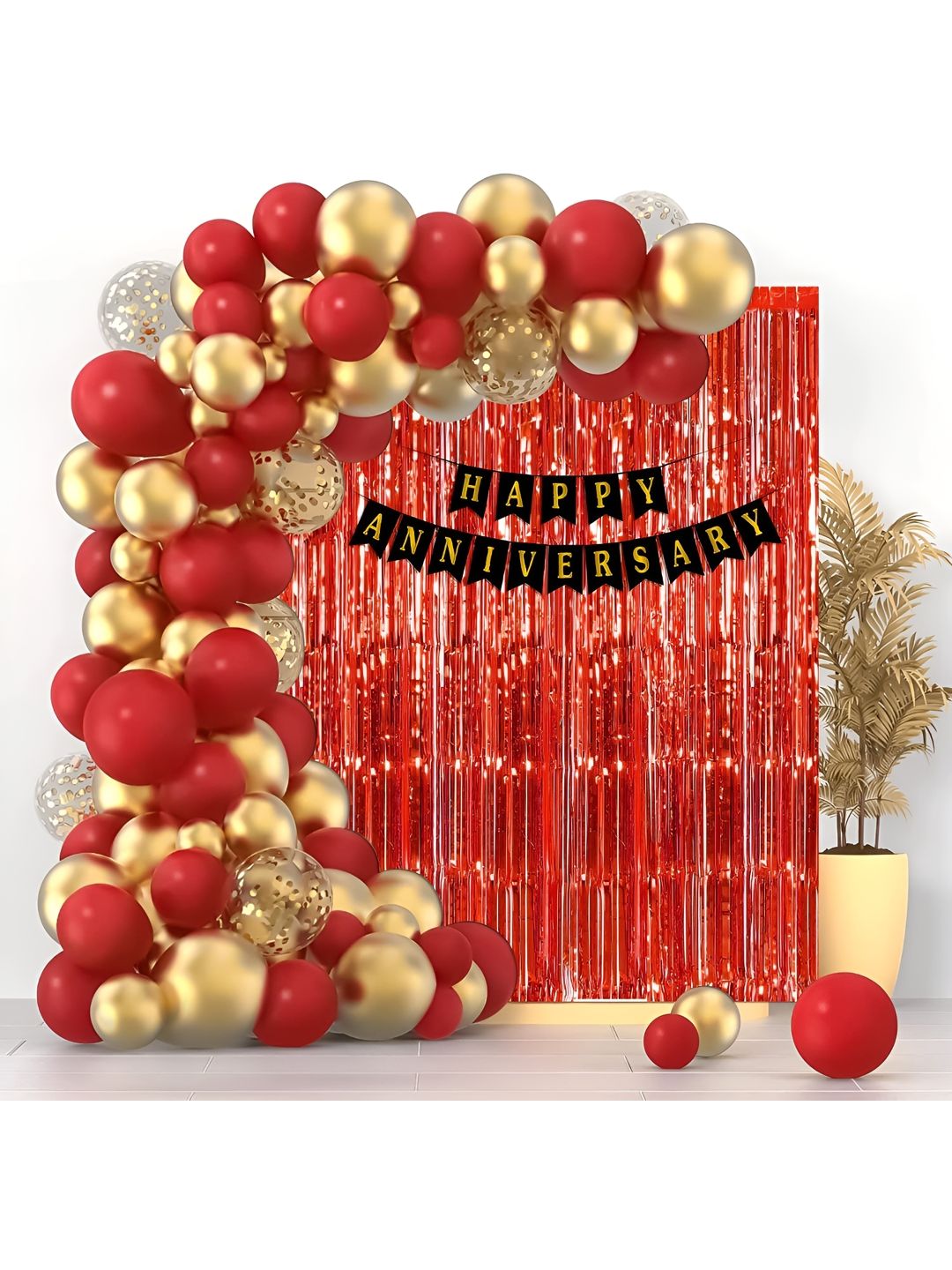 Special You 55Pcs Red Confetti Balloons Birthday Decorations-picture-35