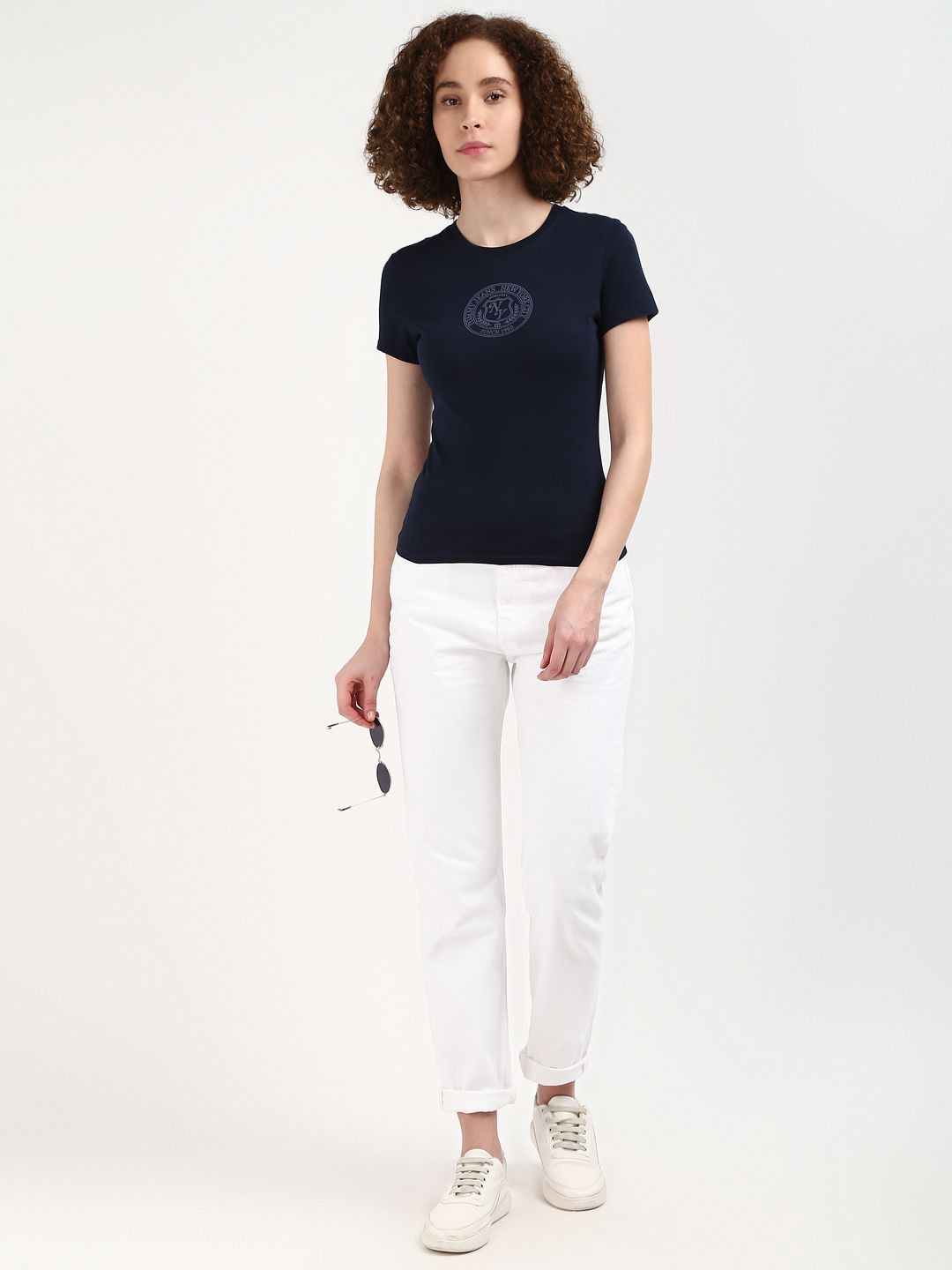 Tommy Hilfiger Women Typography Printed Round Neck T-shirt-picture-20