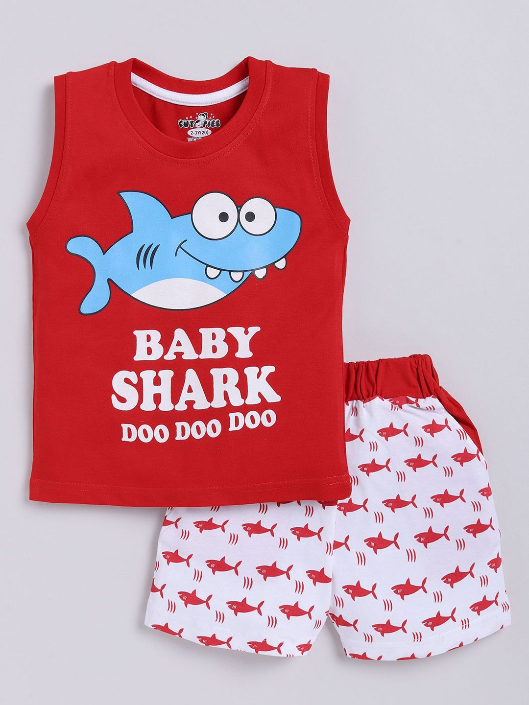 Cutopies Boys Printed T-shirt with Shorts-picture-21