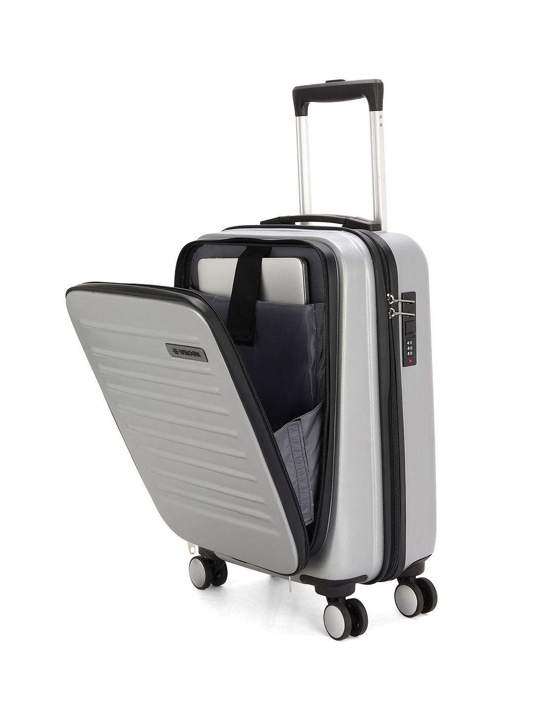 WROGN Kangaroo Hard Cabin Trolley Suitcase - 38L-picture-28