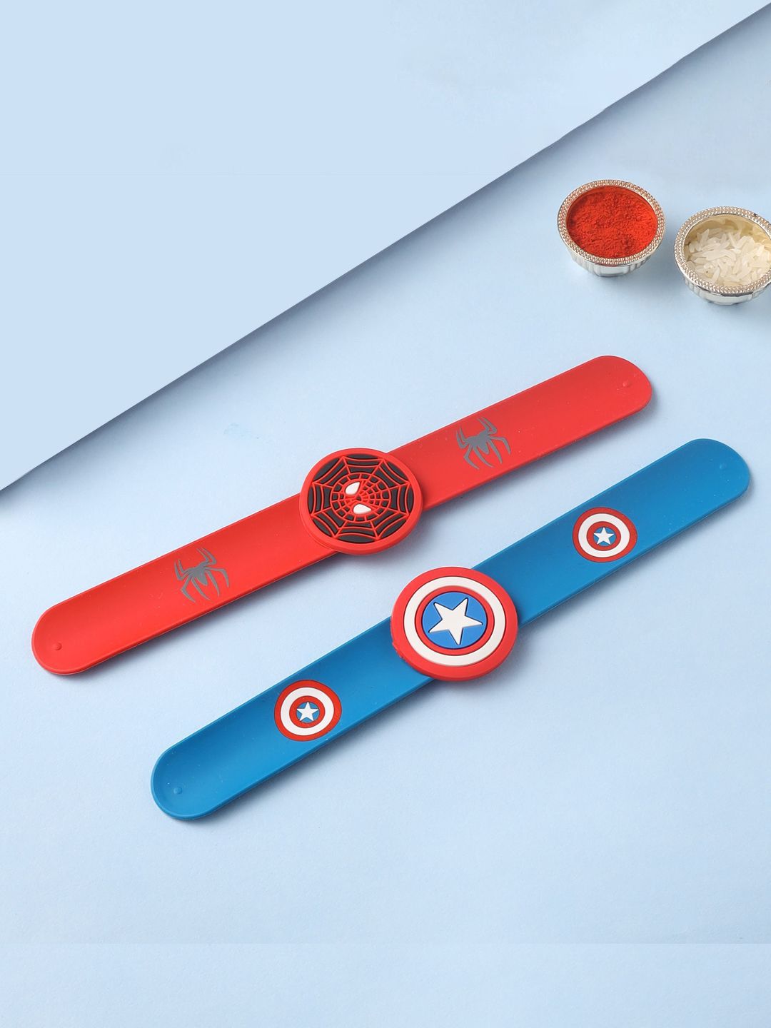 CraftVatika Boys Set of 2 Wraparound Rakhis-picture-54