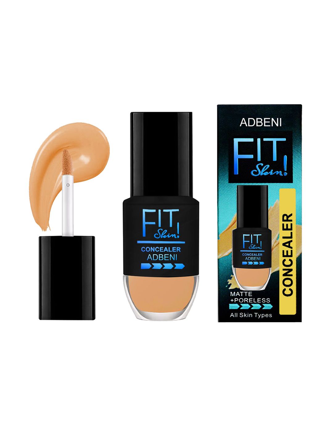 Adbeni Matte Poreless Finish Concealer - 8g - Shade 03-image-45