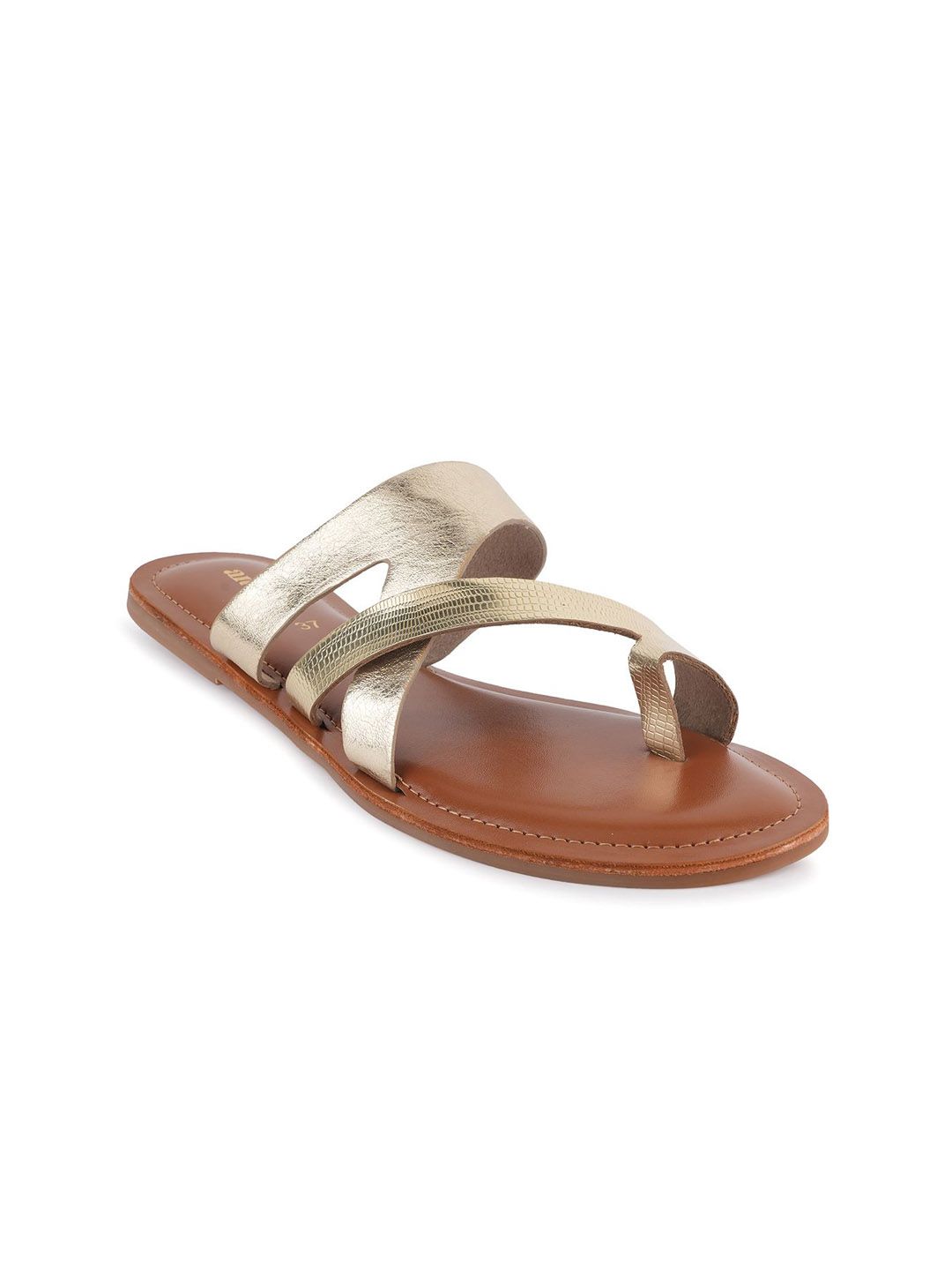 Anouk Women Textured One Toe Flats-image-37