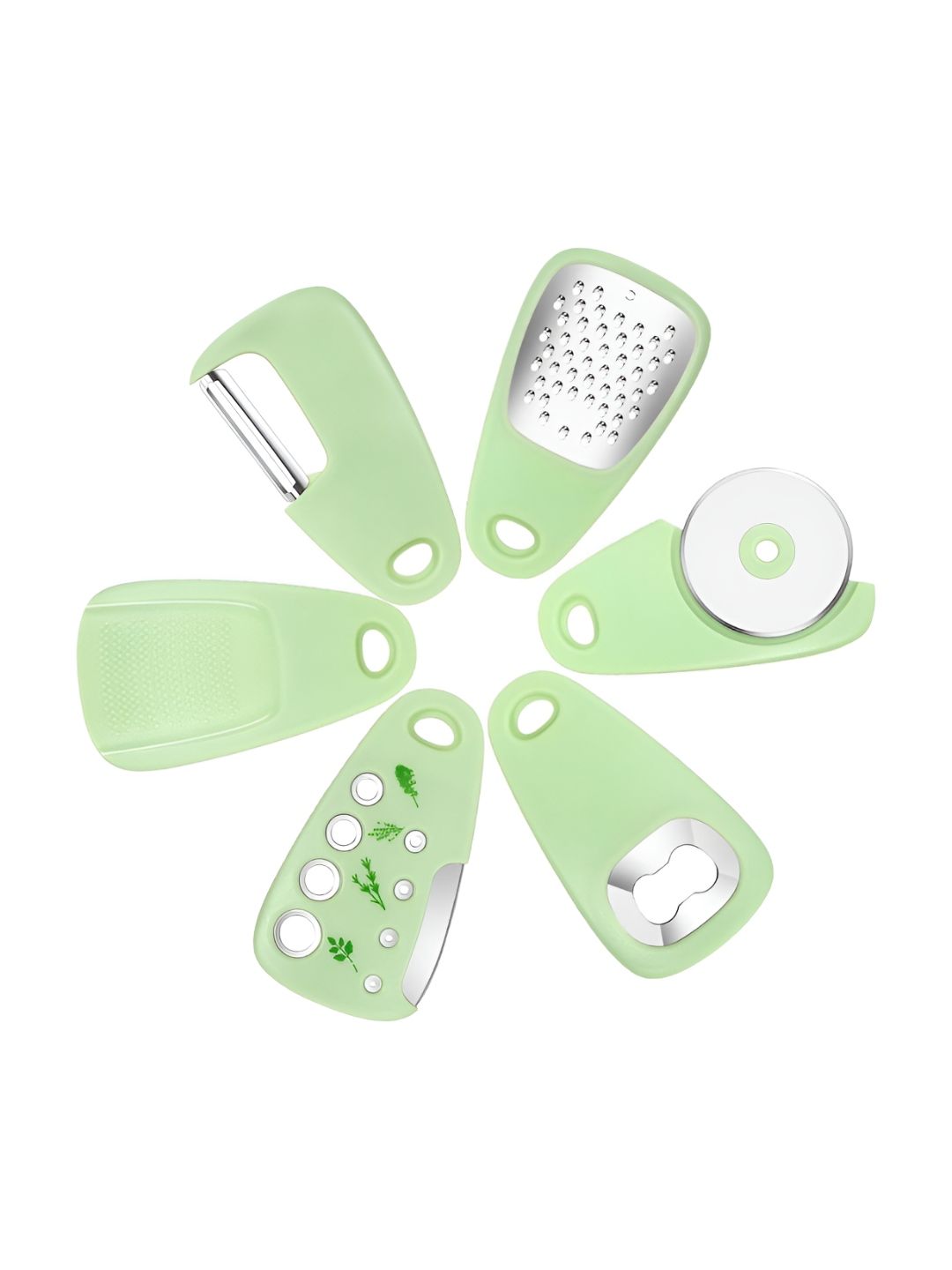 P-Plus International Green 6 Pieces Kitchen Tools-picture-12