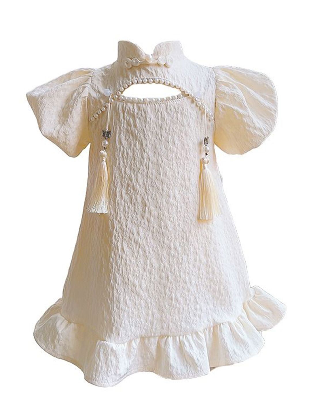 StyleCast x Revolte Girls Flared Sleeve Applique Fit & Flare Midi Dress-picture-20