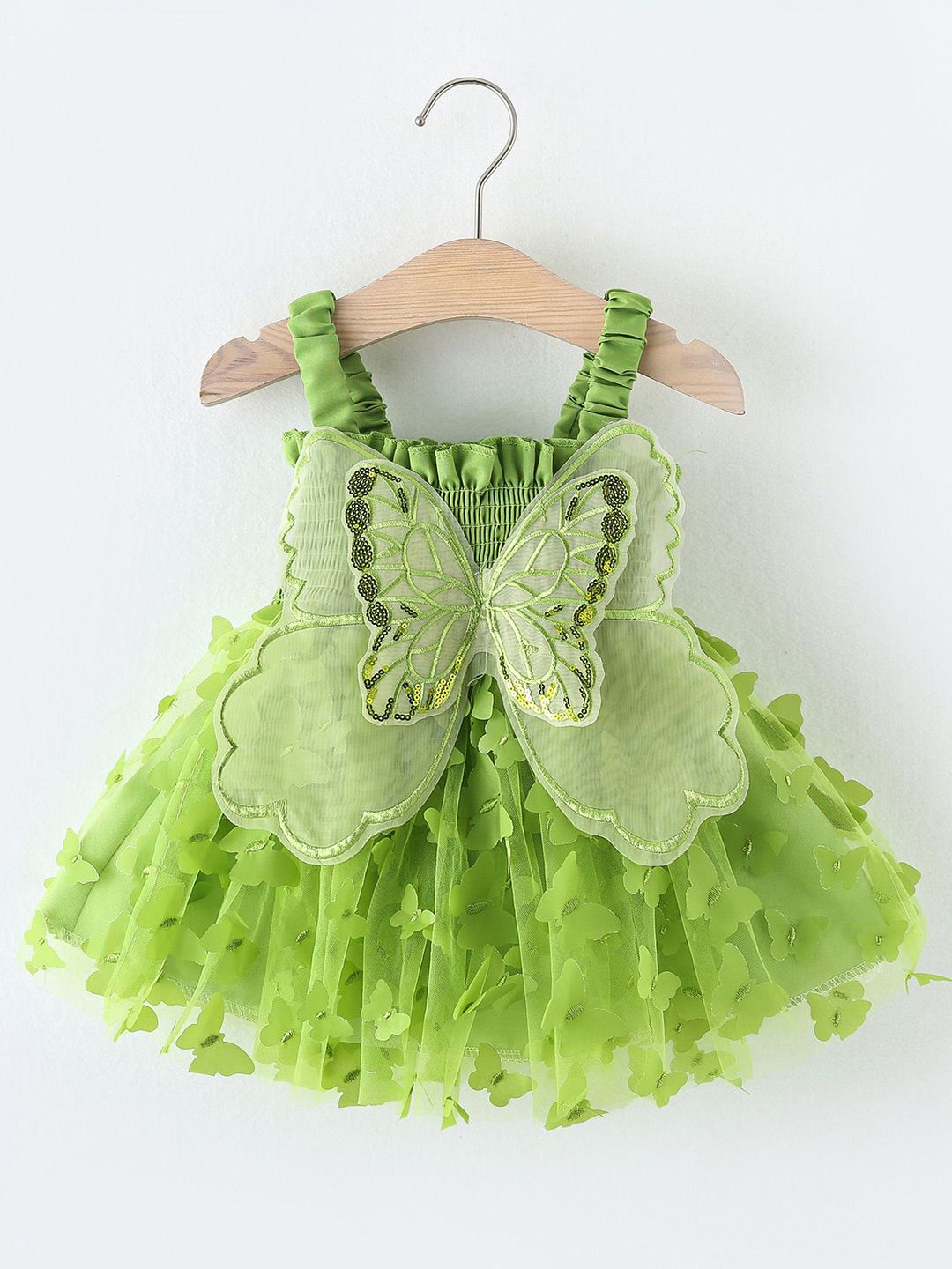 StyleCast x Revolte Applique Fit & Flare Dress-image-34
