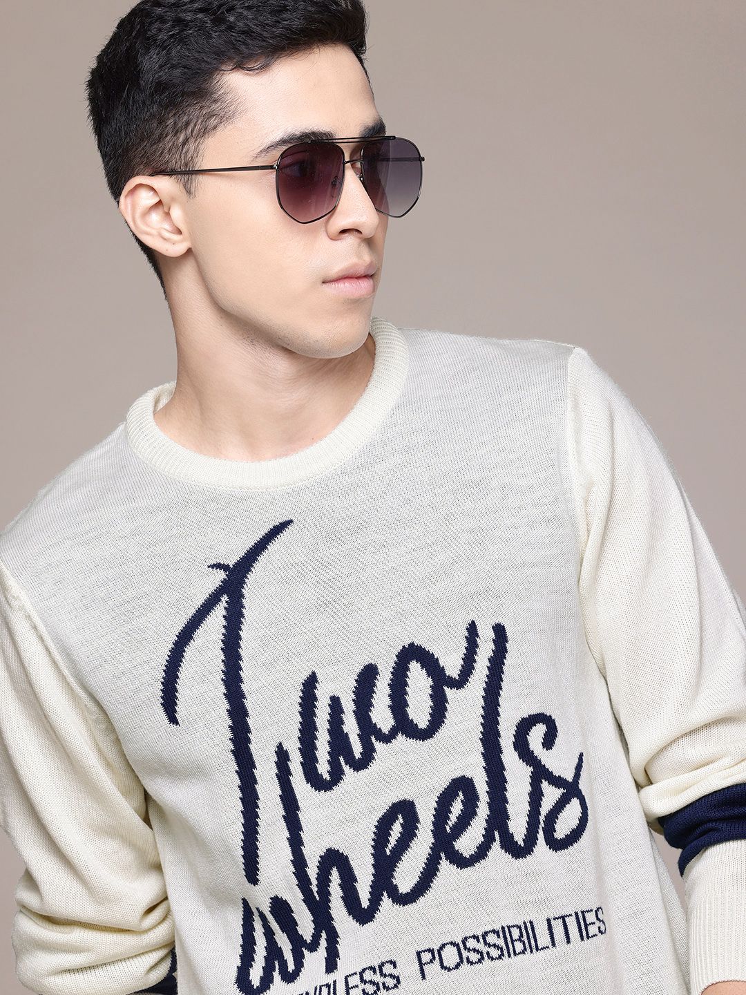 Roadster Men Typography Pullover-picture-51
