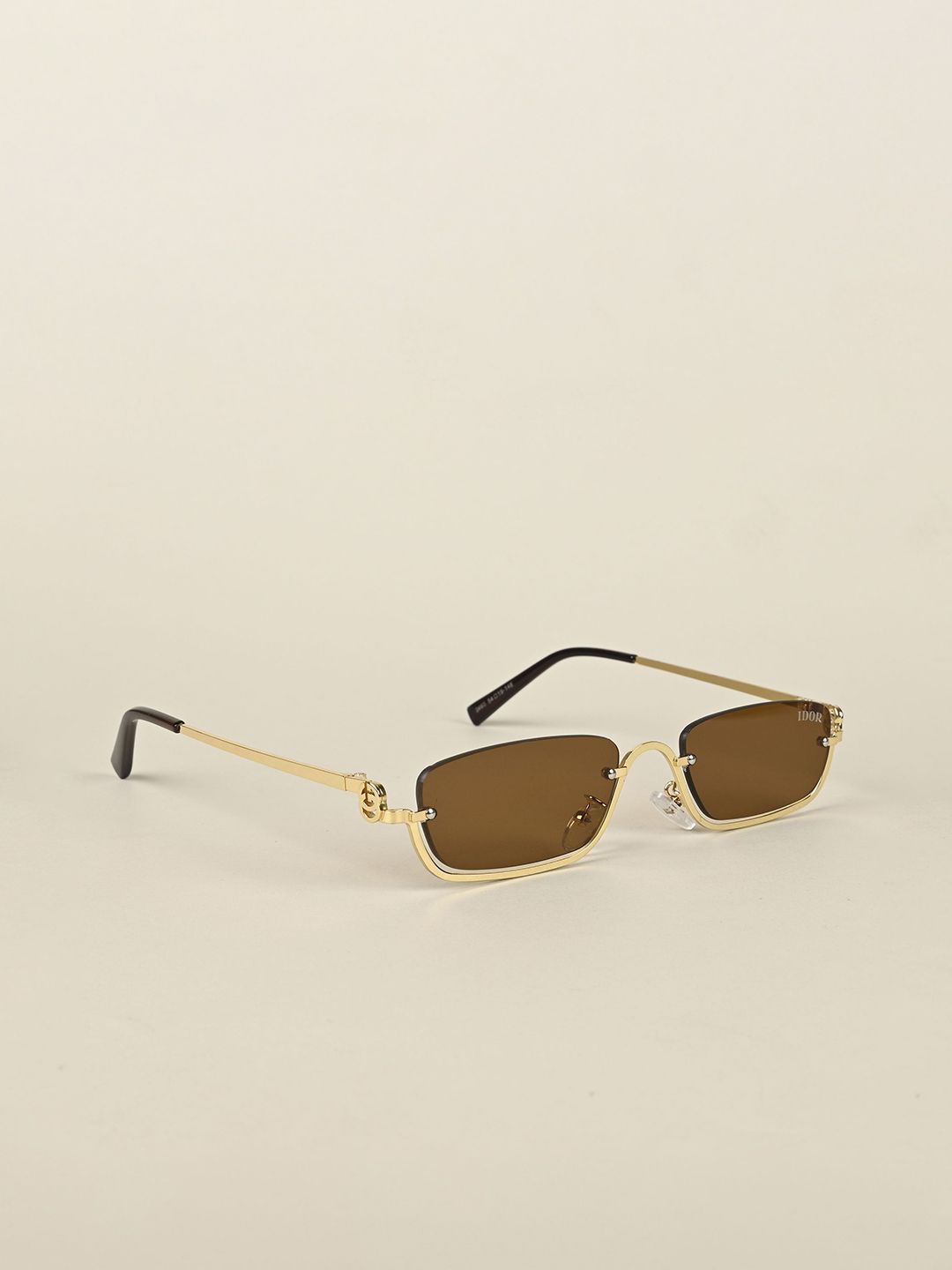 IDOR Unisex Rectangle Sunglasses with UV Protected Lens IDOR-2495-picture-11
