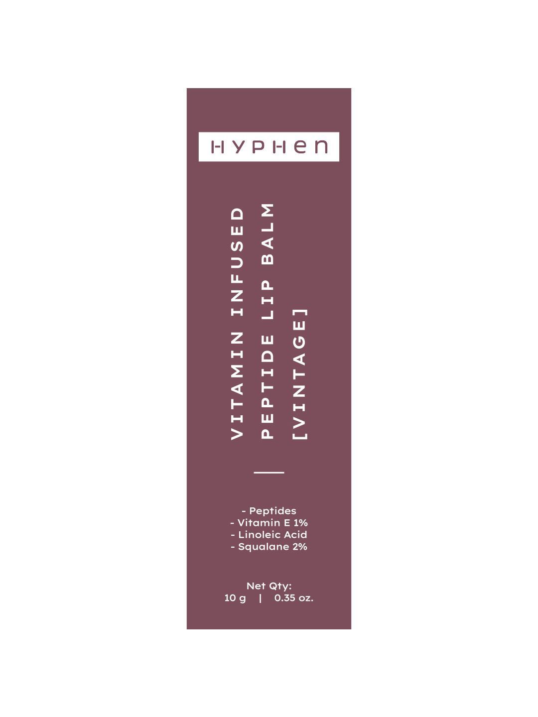 Hyphen Vitamin Infused Peptide Lip Balm with Squalane 10 g - Vintage-picture-13