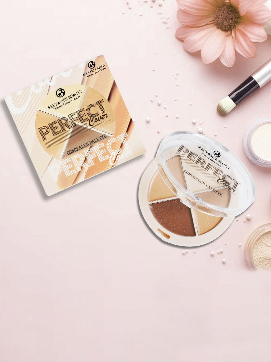 Adbeni Perfect Cover Concealer Palette - 10g - Shade 02-image-28