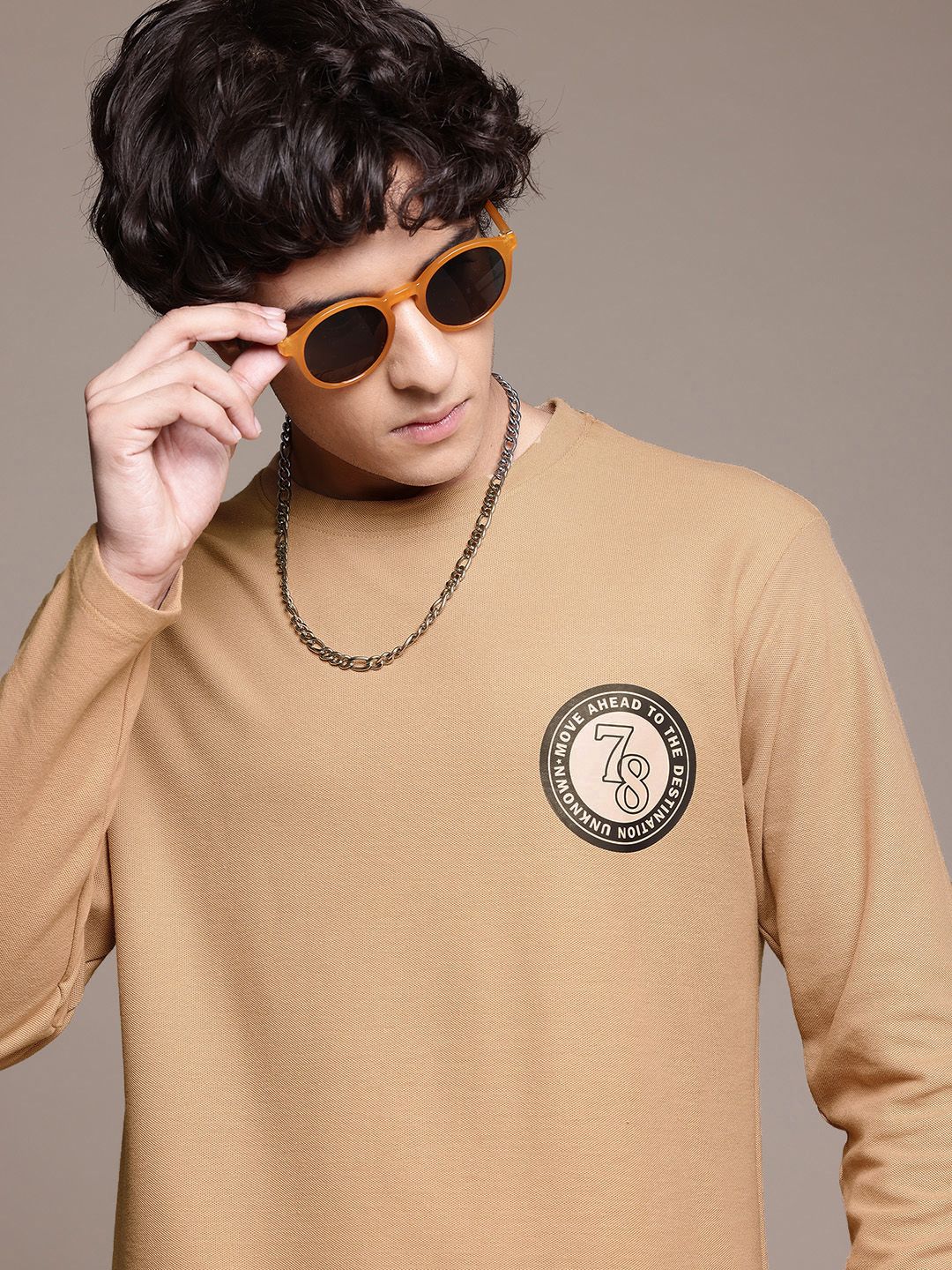 The Roadster Lifestyle Co. Printed Detail Sweatshirt-picture-29