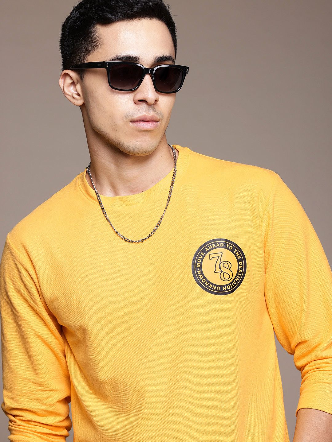 The Roadster Lifestyle Co. Printed Detail Sweatshirt-picture-26