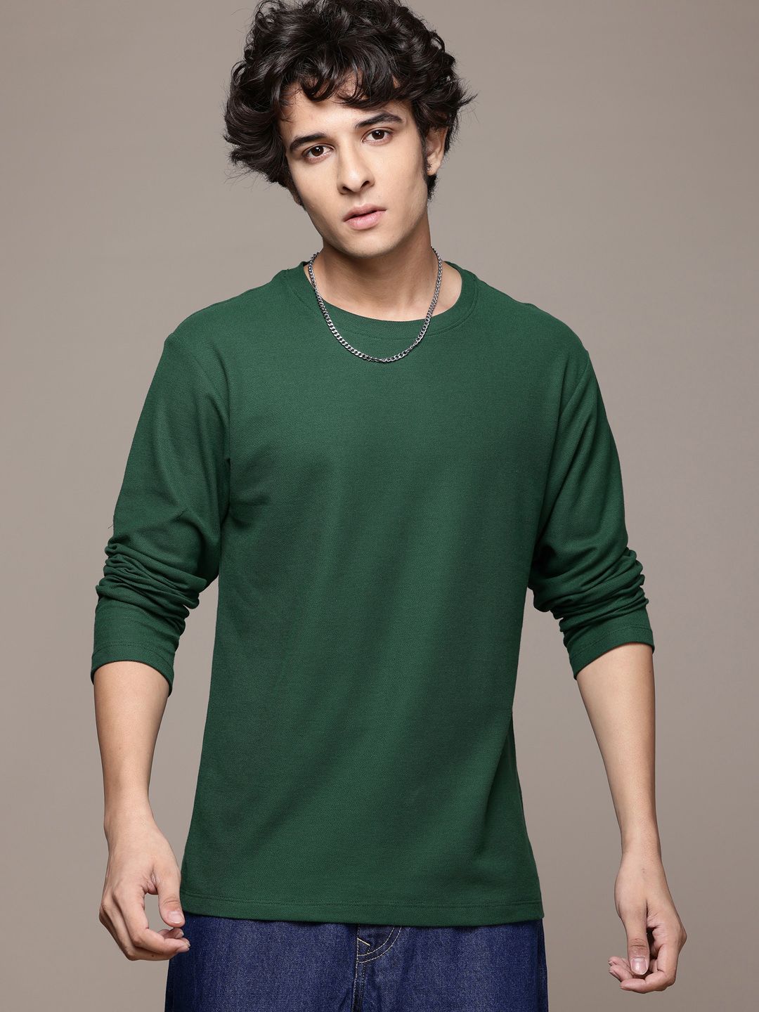 The Roadster Lifestyle Co. Men Solid Sweatshirt-picture-58