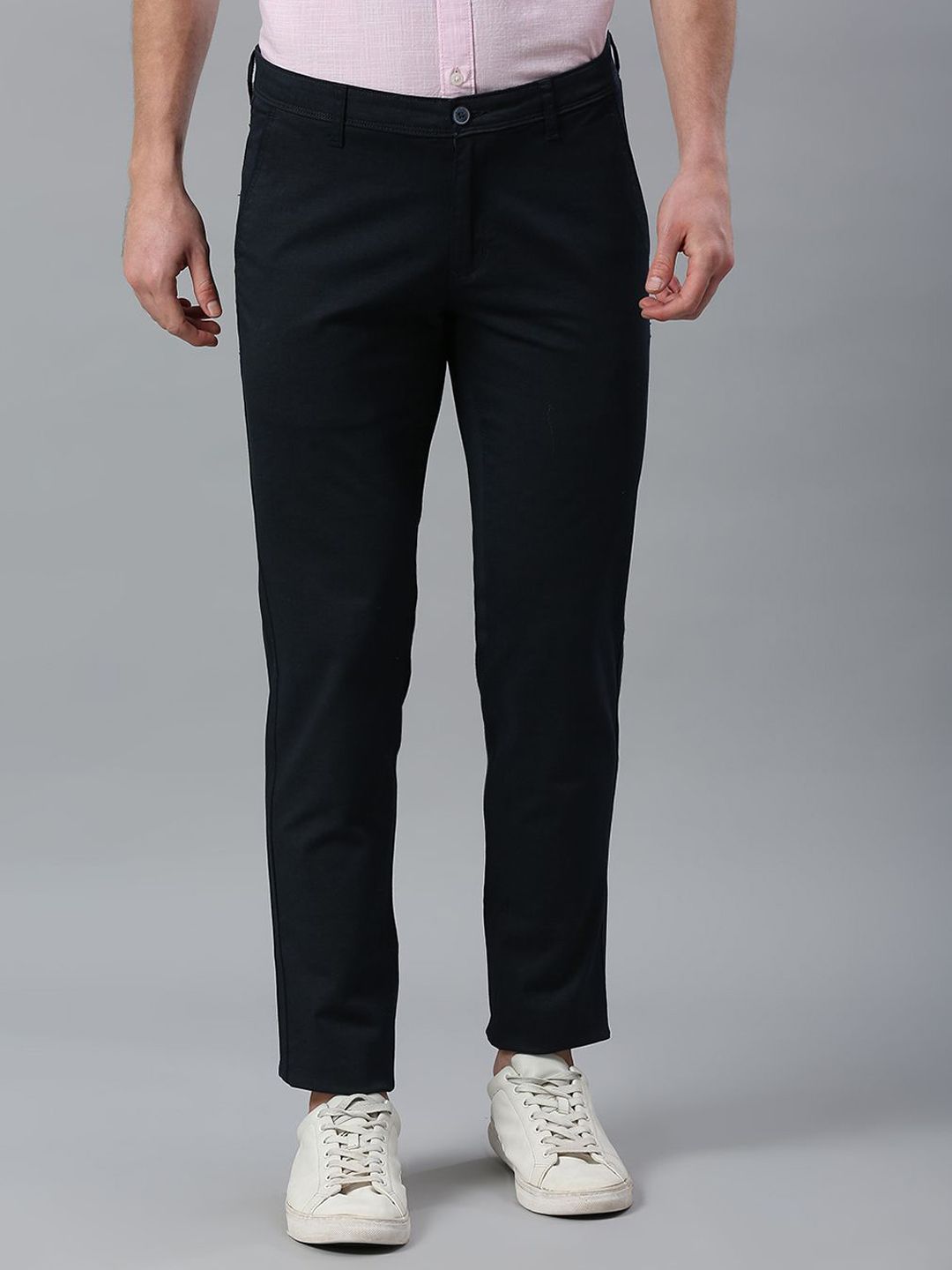 Klub Fox Men Slim Fit Trousers-picture-36