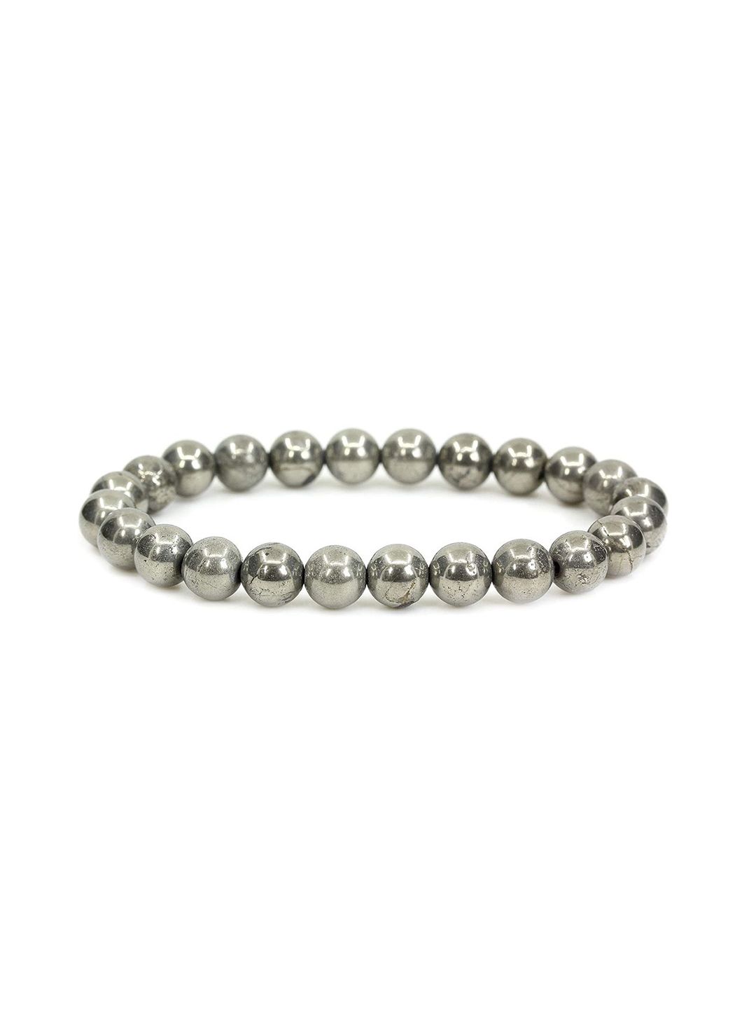 Young & Forever Crystal Gem Stone Pyrite Elasticated Bracelet-picture-53