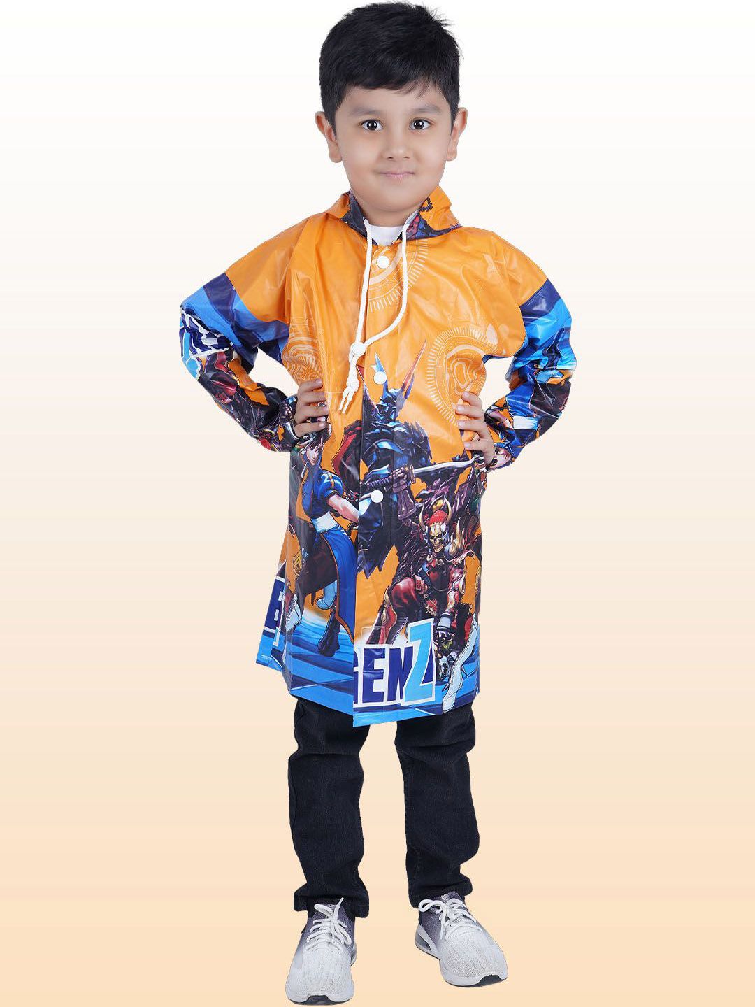 BAESD Boys Printed Rain Jacket-picture-12
