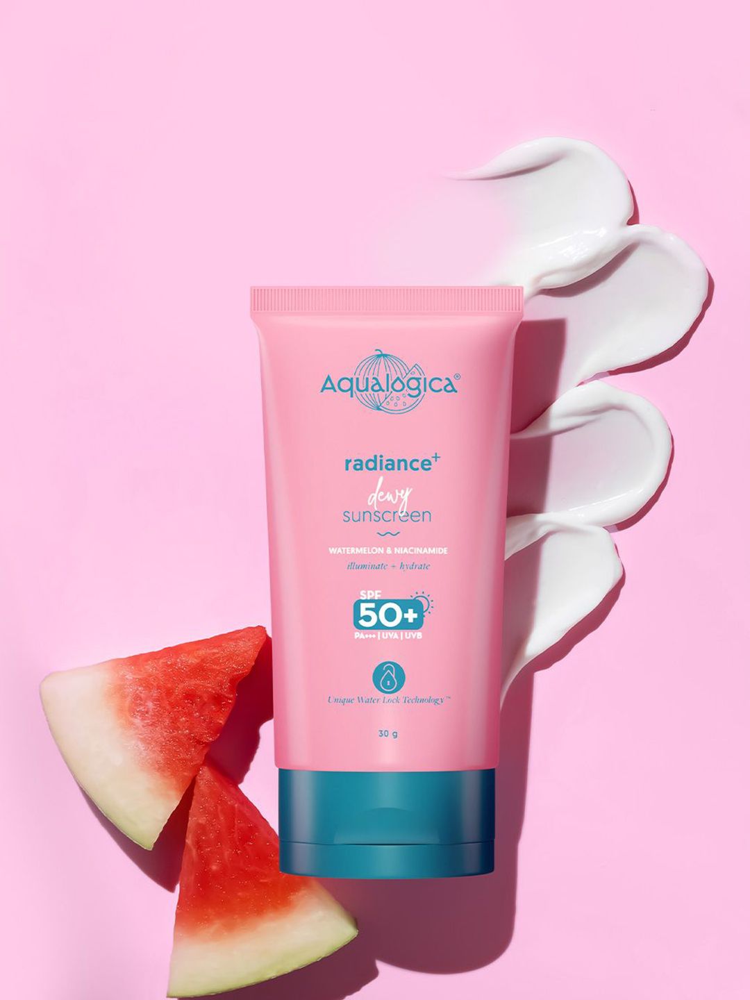 Aqualogica Radiance+ Dewy Sunscreen SPF 50 PA+++ - 30g-picture-11