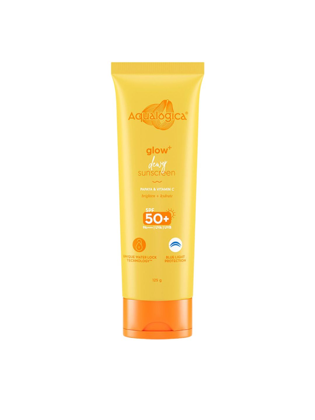 Aqualogica Glow+ Dewy Sunscreen SPF 50 PA++++ - 125g-picture-23