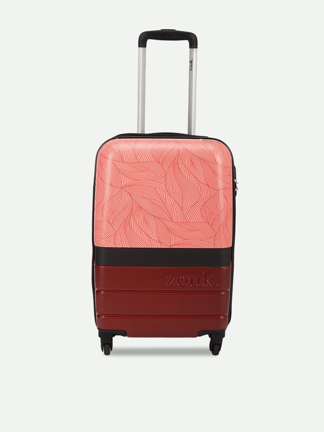 ZOUK Raahi Printed Hard Suitcase Trolley Bags-picture-23