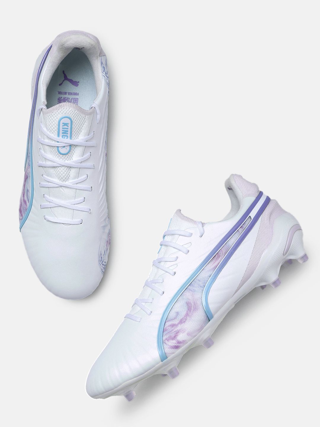 Puma Women King Ultimate Clourblocked Football Shoes-image-33