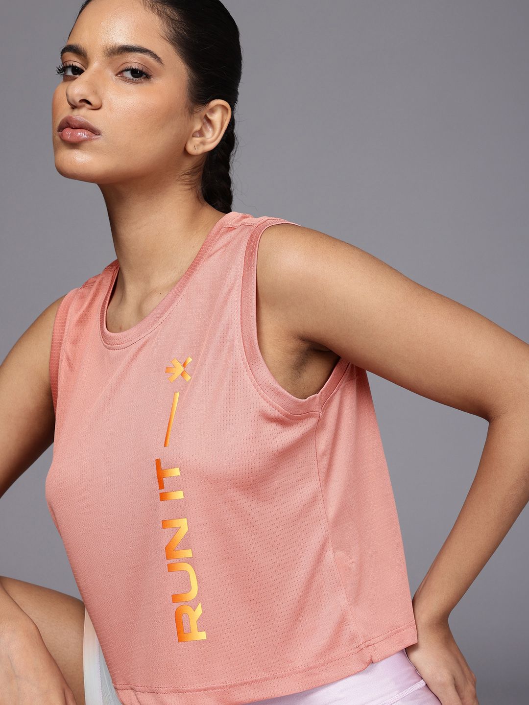 HRX by Hrithik Roshan Typography Printed Rapid-Dry Running T-shirt-picture-25