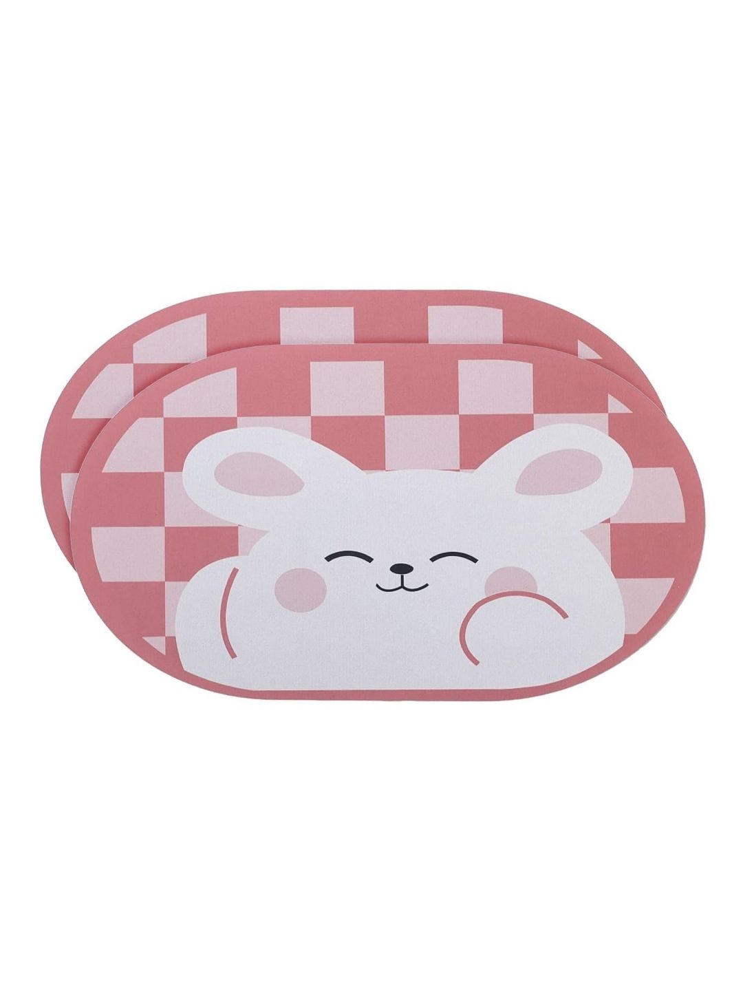 Kuber Industries Pink 2 Pieces Textured Anti Skid 240GSM Bath Rugs-picture-53