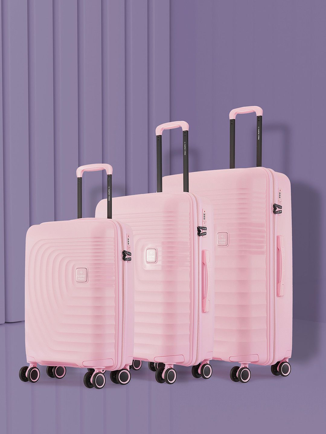 Nasher Miles Boston Set Of 3 Hard-Sided Trolley Bag-picture-32