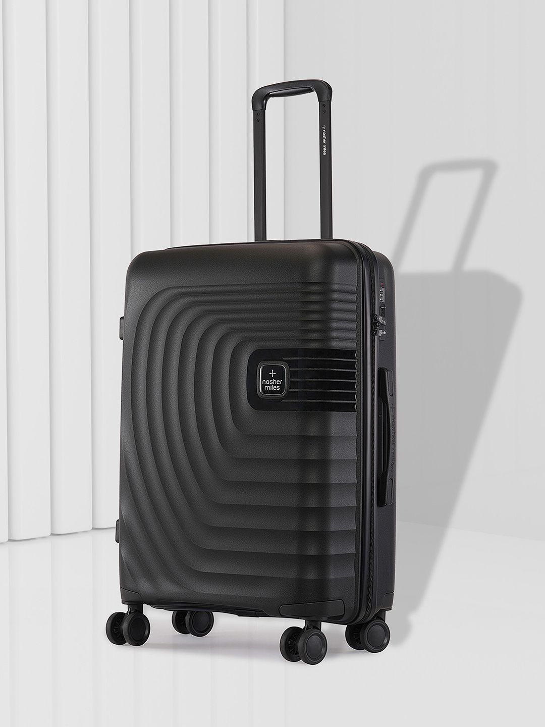 Nasher Miles Boston Textured Hard-Sided Medium Trolley Bag-picture-21