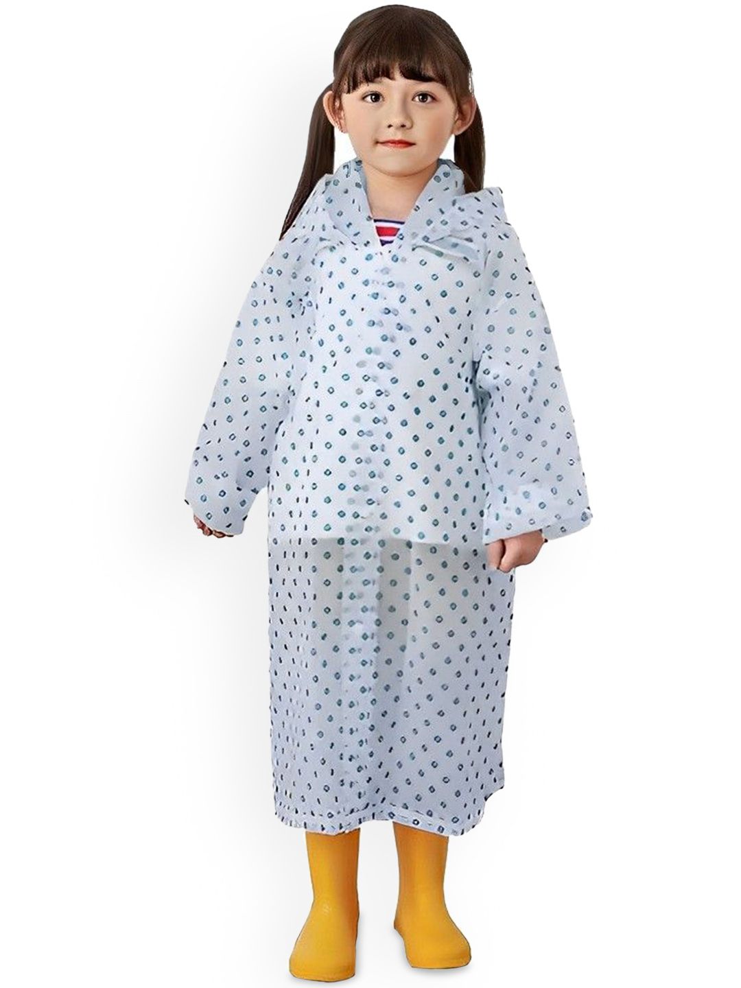 BAESD Kids Hooded Rain Jacket-image-7
