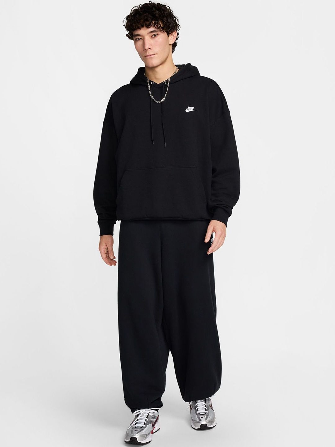 Buy Nike AS M NK CLUB FT OVERSIZED PO H - Jackets for Men 30048793