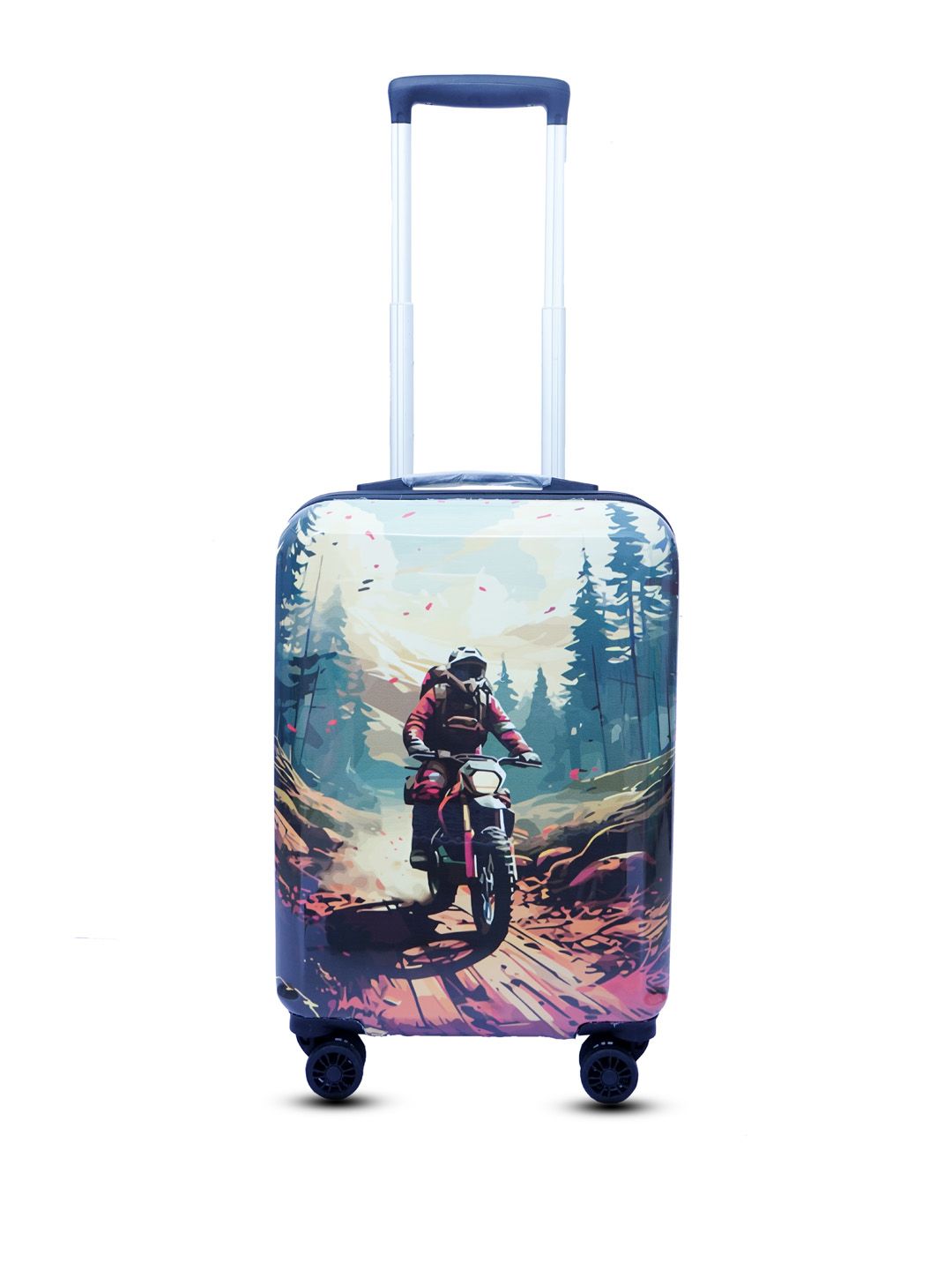 Roadster Rider-Nightview Printed Cabin Trolley Suitcase-picture-17