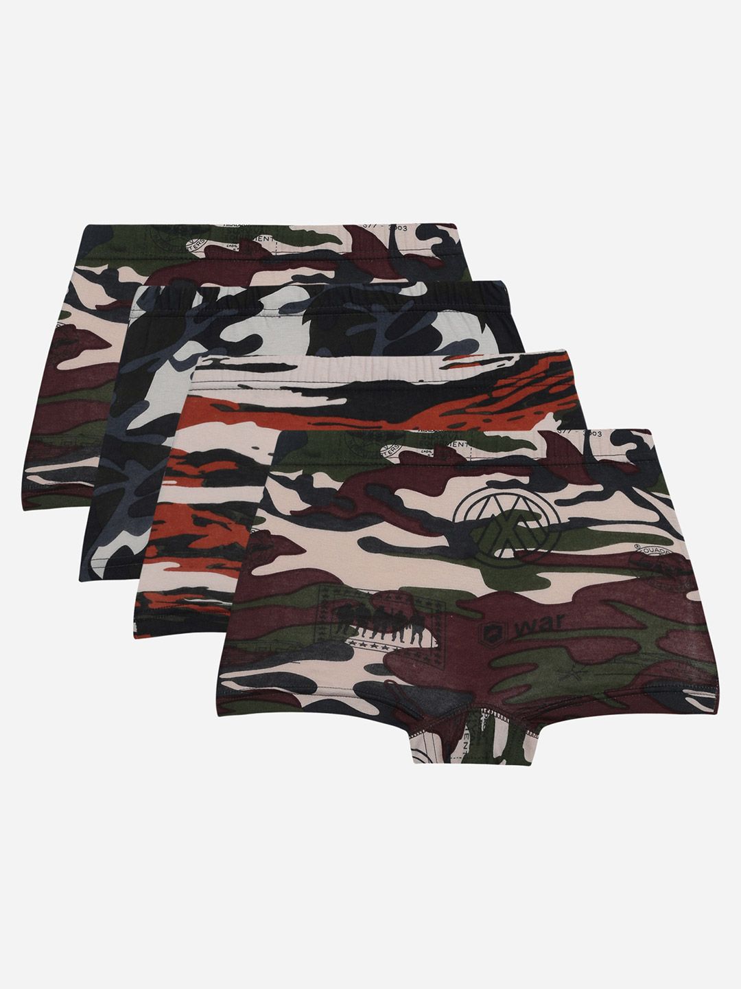 Bodycare Boys Pack Of 4 Assorted Trunks KIA315-PK004_P4-Assorted-picture-43