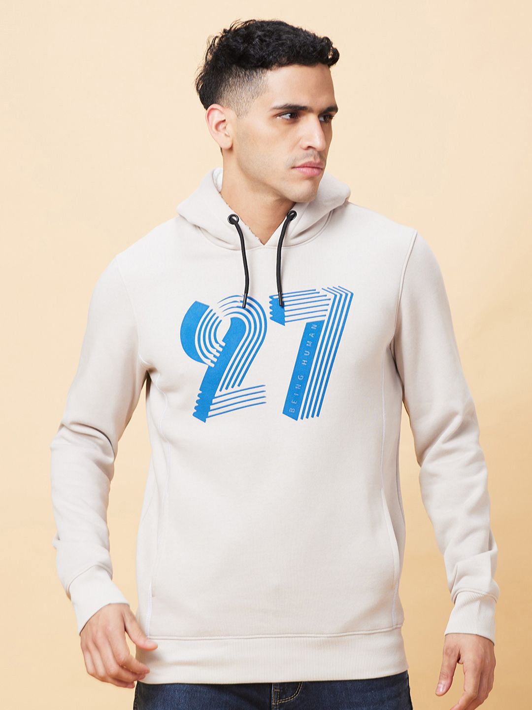 Being Human Printed Hooded Sweatshirt-picture-12