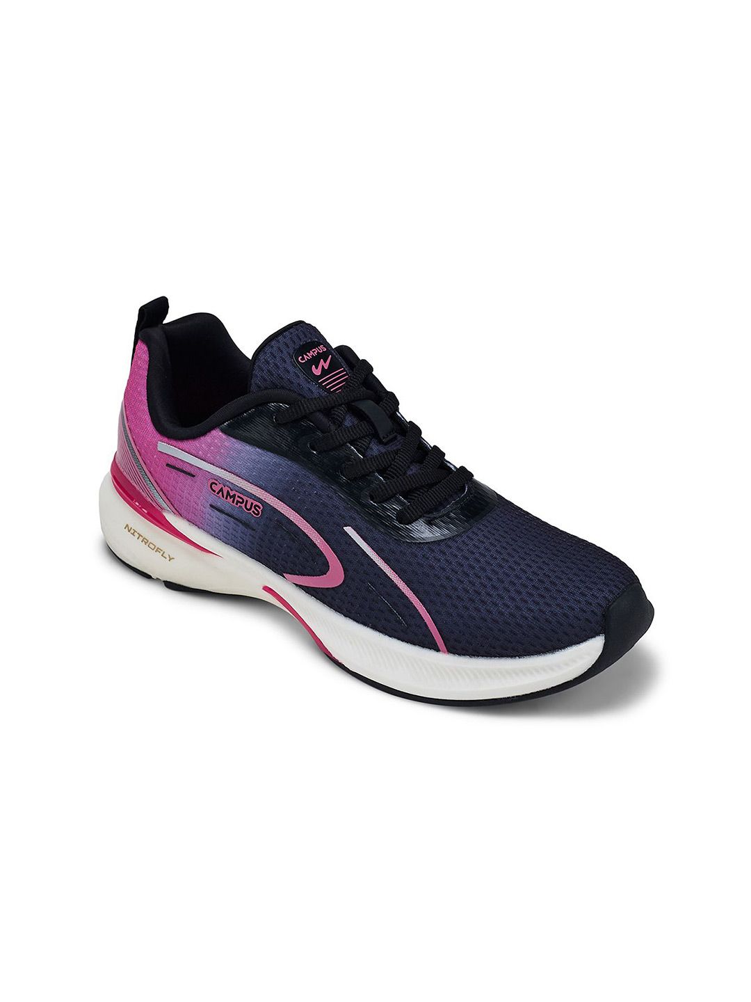 Campus Women Mesh Running Non-Marking Shoes-image-4