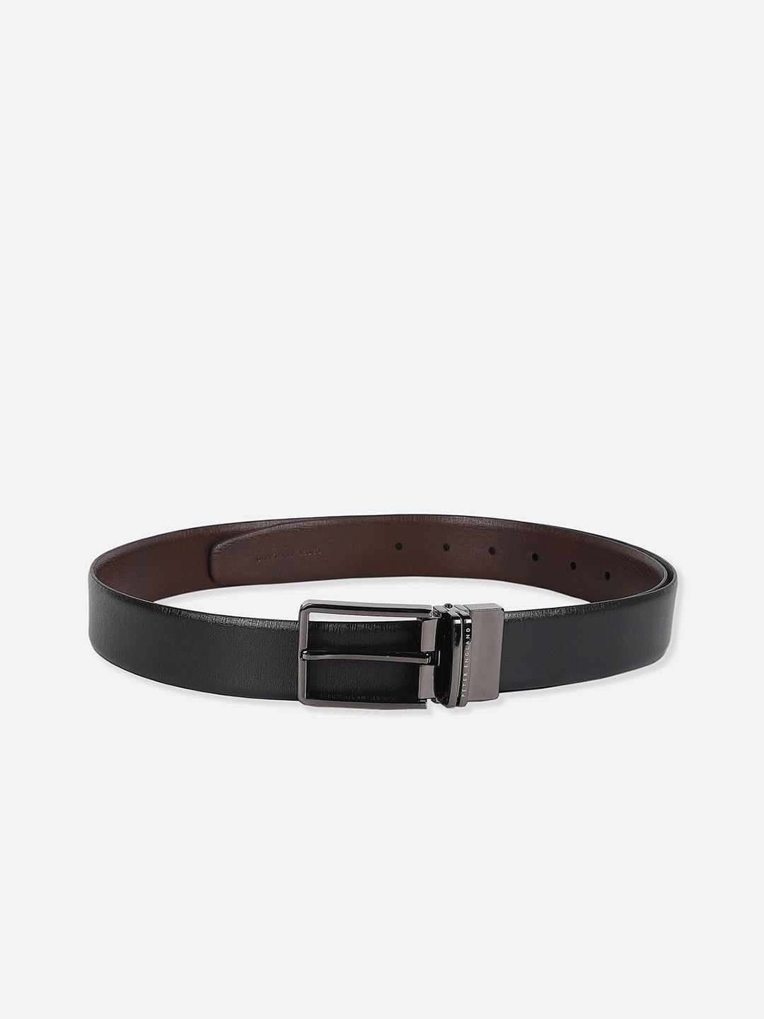 Peter England Men Textured Leather Formal Belt-picture-10