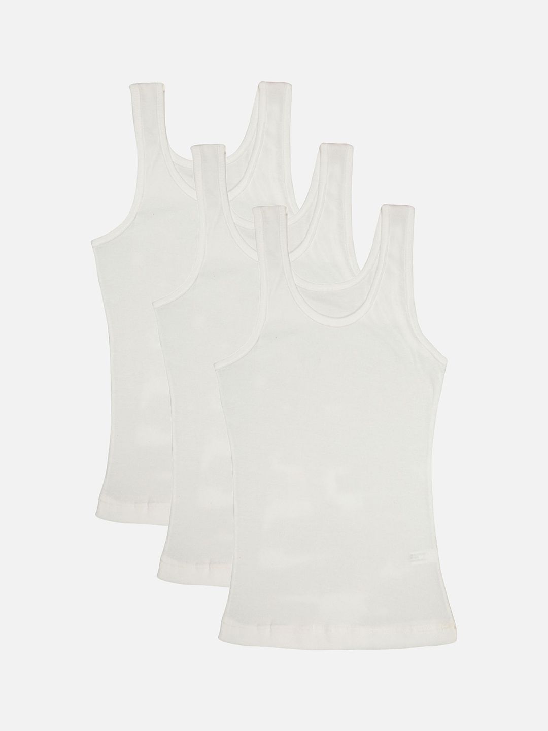 Bodycare Girls Pack Of 3 Cotton Camisoles-picture-50
