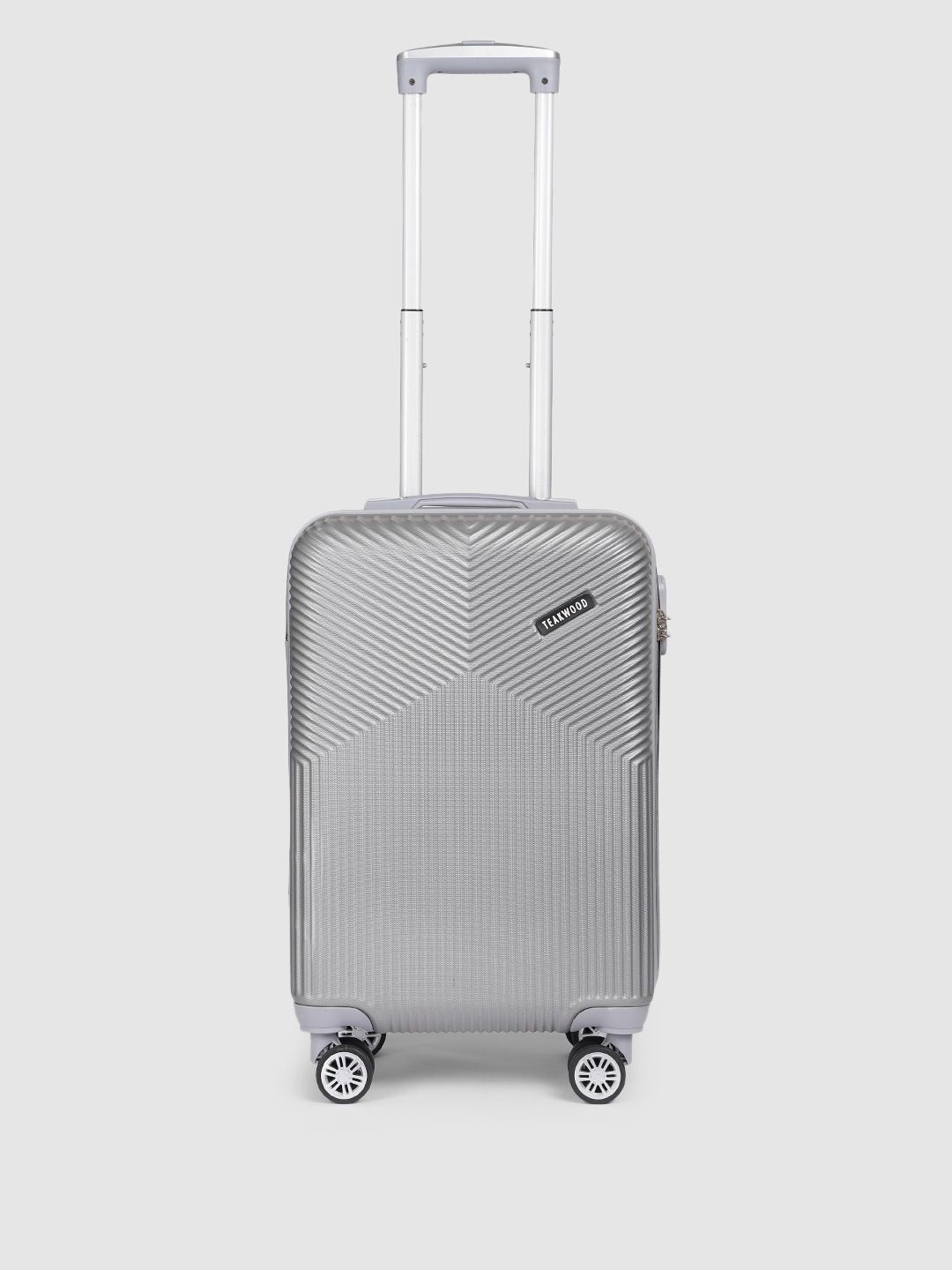 Teakwood Leathers Crown 360 Degree Rotation Hard-Sided Cabin-Sized Trolley Bag 32L-image-11