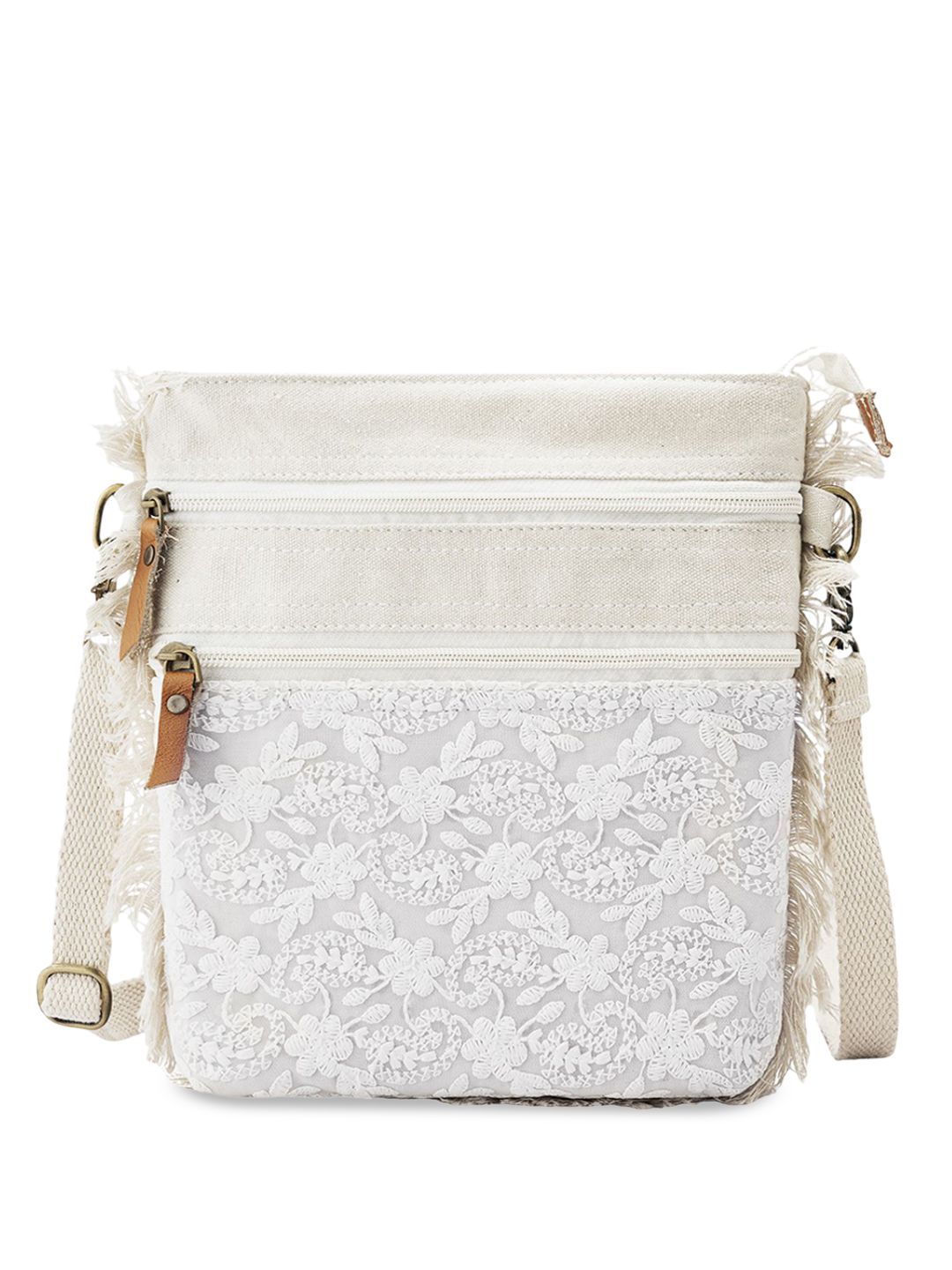 Goatter Structured Sling Bag with Tasselled-picture-44