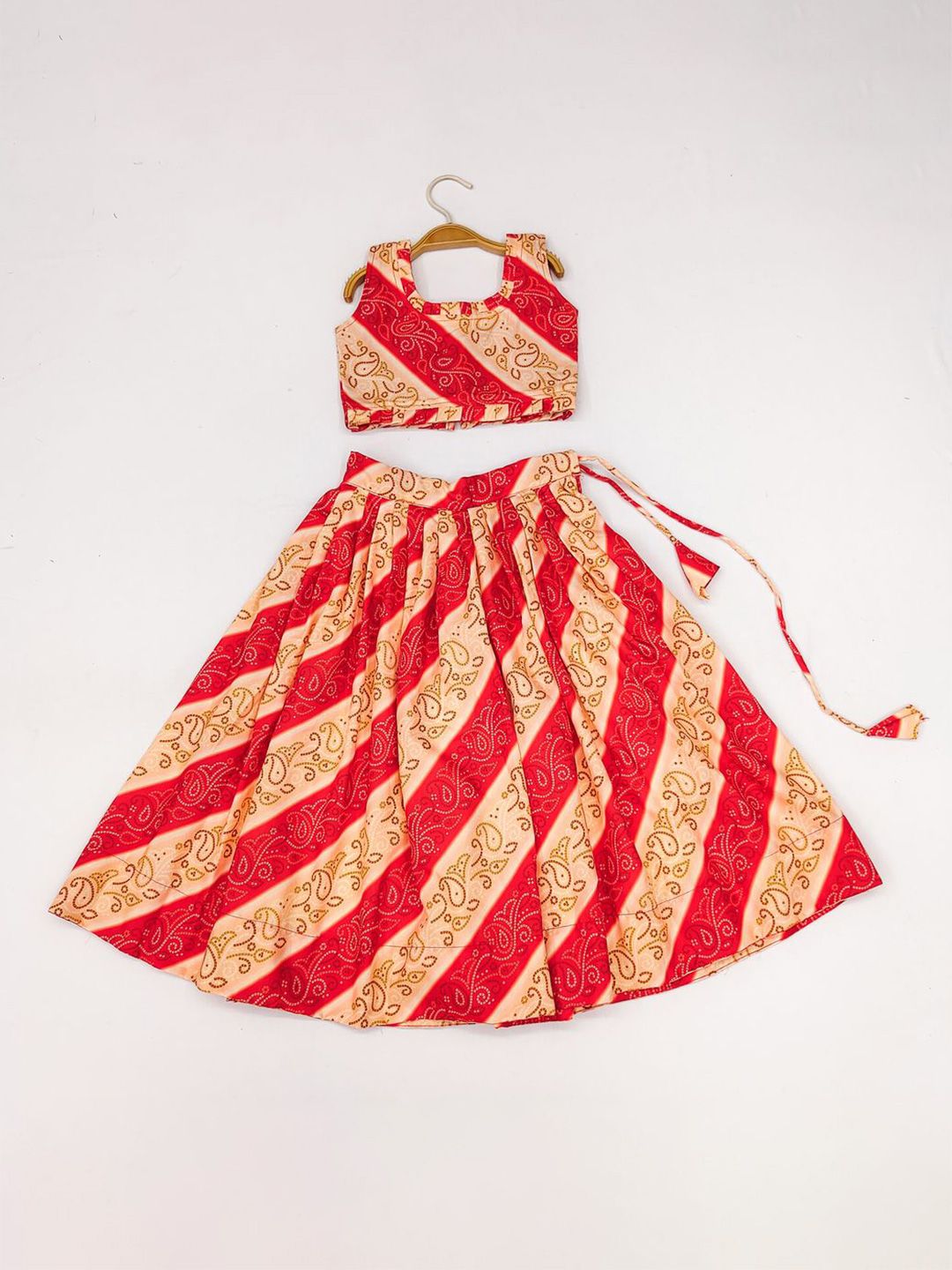 BAESD Girls Printed Ready to Wear Lehenga &-picture-27